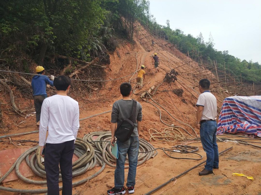 项目走访系列（五）： 边坡地质灾难监理项目走访 ——把关质量，，，，，，以诚相待，，，，，，优德88地灾部的清静允许
