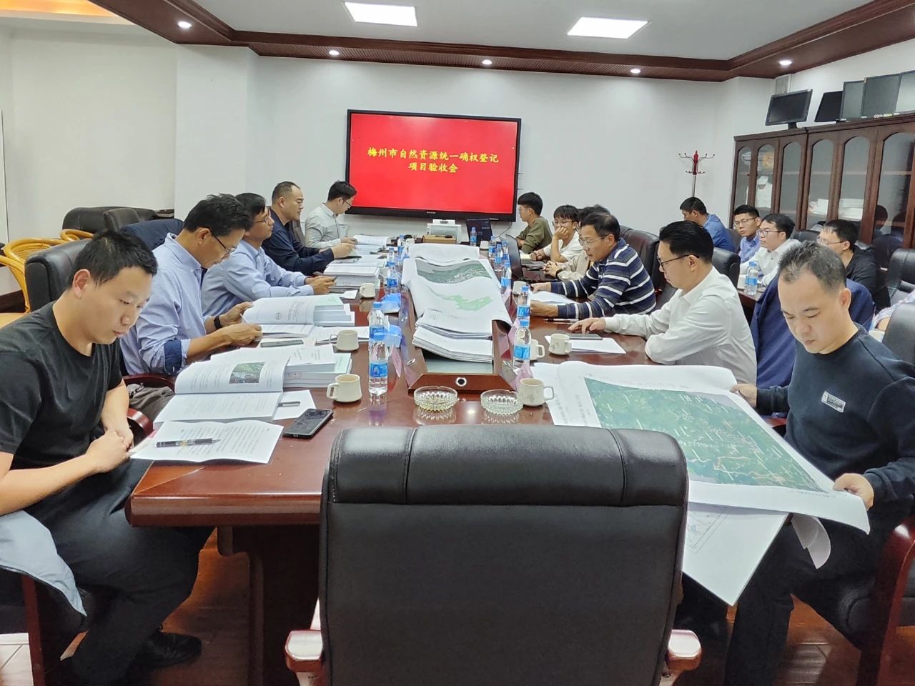 赞！优德88测绘自然资源统一确权挂号项目顺遂通过验收