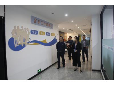 广东省水利水电第三工程局向导一行莅临优德88集团旅行交流